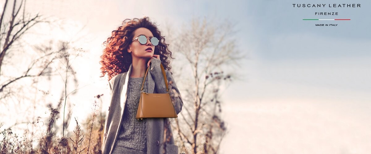 Leather bags in a choice of colours